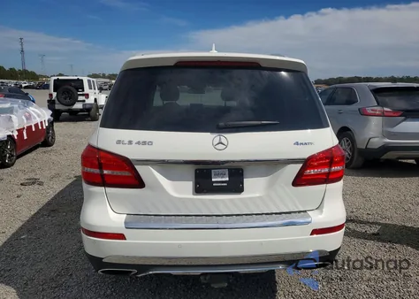 2017 Mercedes-Benz Gls 450 4Matic z USA, uszkodzony, nr VIN 4JGDF6EE6HA959489
